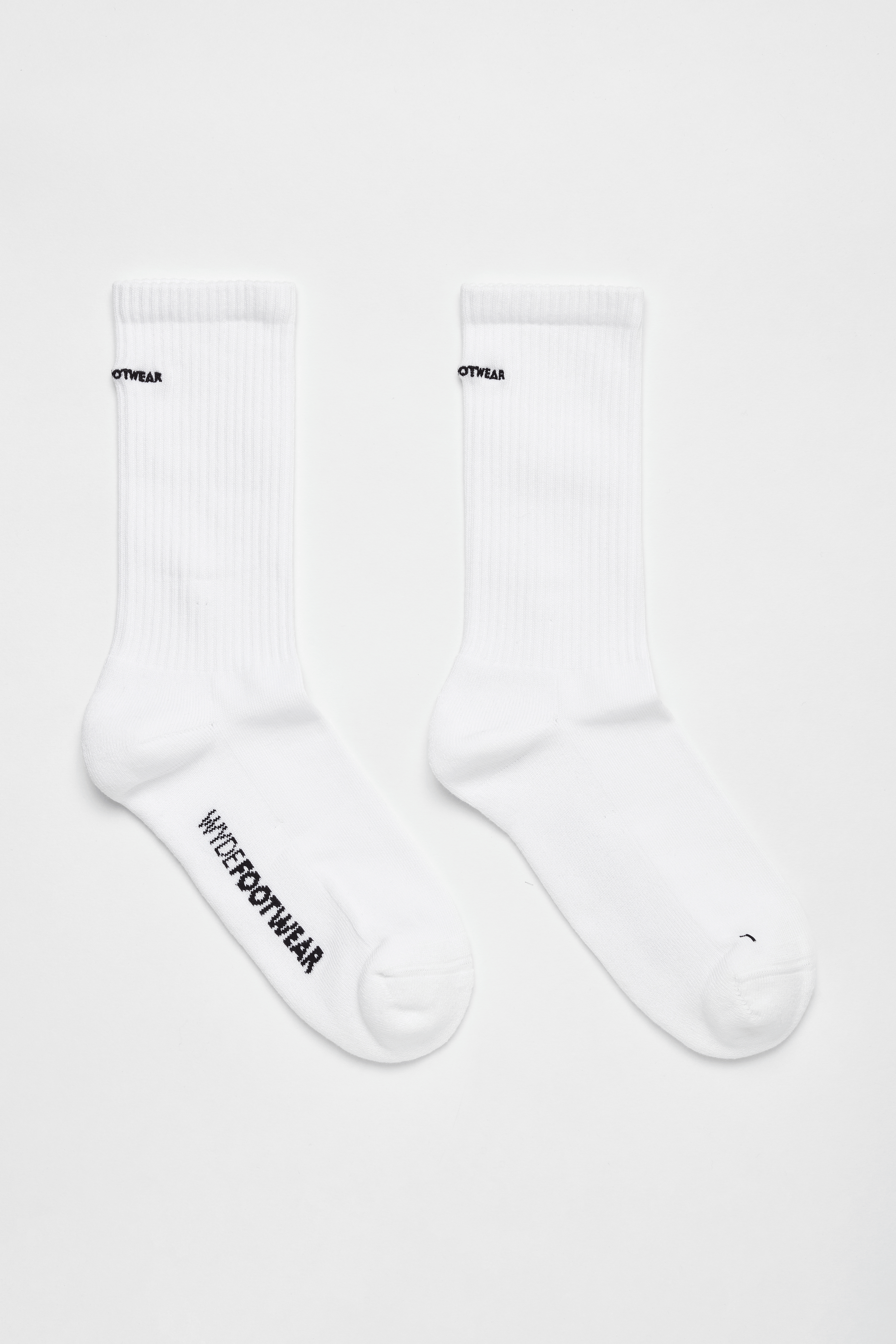 Anatomic Socks Signature Embroidered White