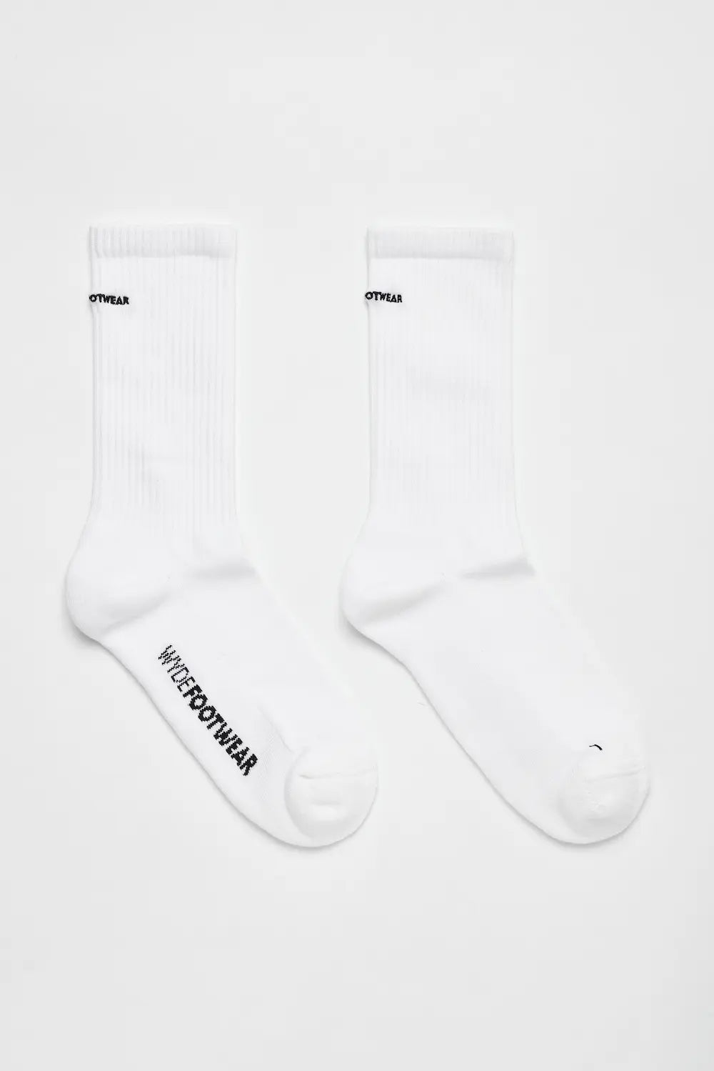 Anatomic Socks Signature Embroidered White